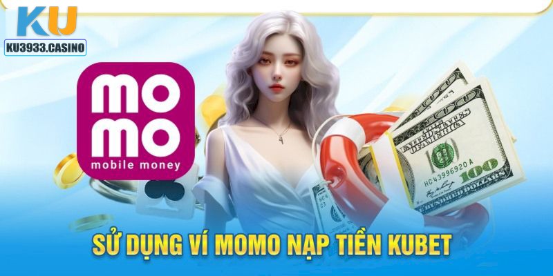 Sử dụng Momo để nạp tiền ku3933 vô cùng tiện lợi