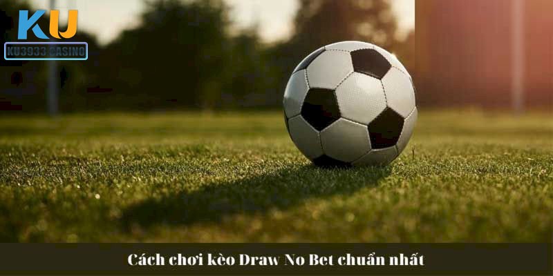 Hướng dẫn cách chơi kèo Draw No Bet chuẩn nhất