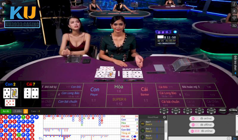 Những lý do mà bạn nên trải nghiệm trò chơi Baccarat Kubet