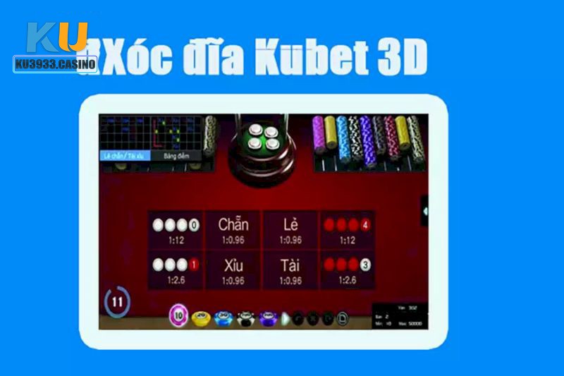 Ưu điểm khi tham gia chơi xóc đĩa 3D Ku Casino